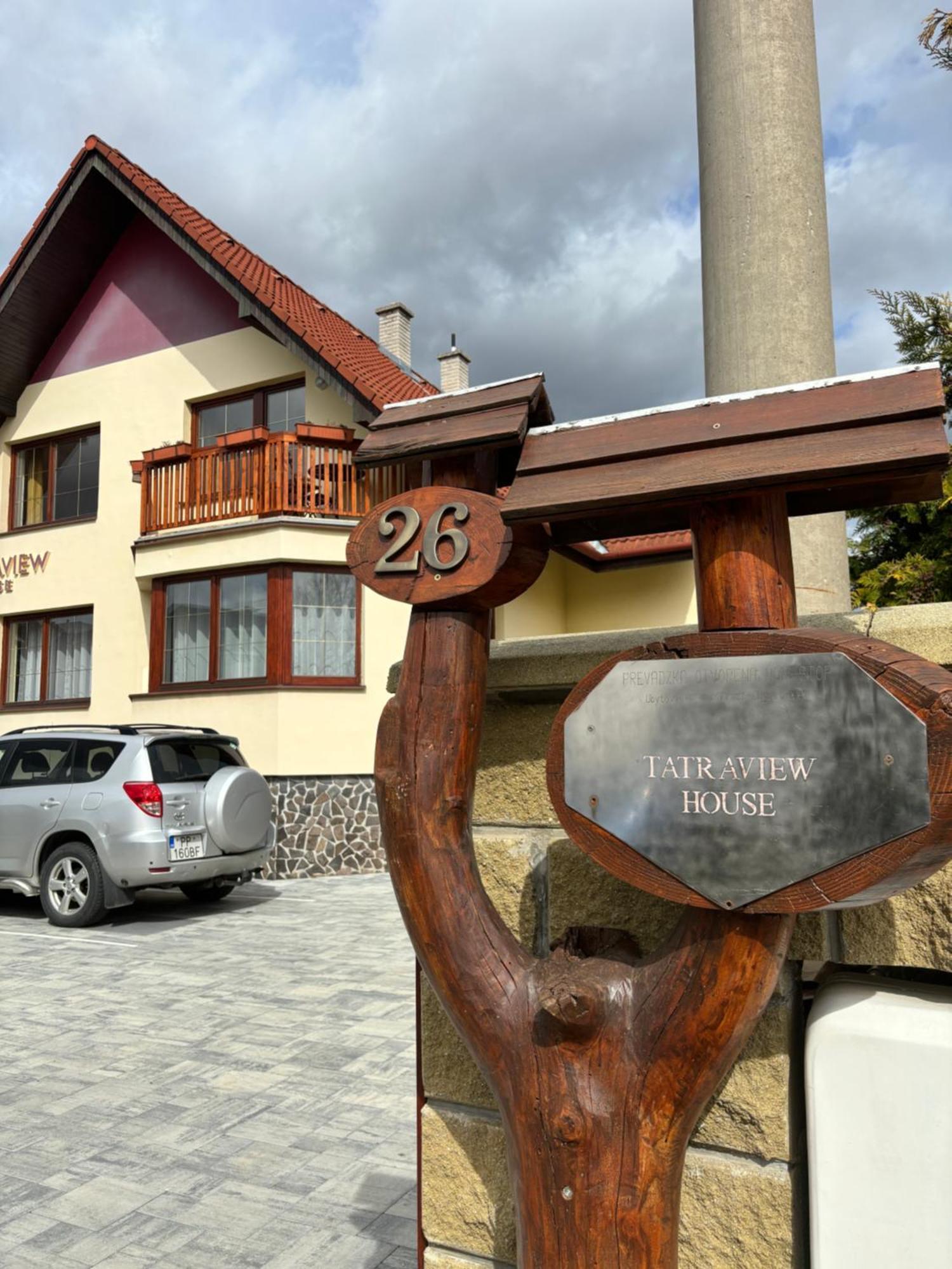 Tatraview House Appartement Vel'ka Lomnica Buitenkant foto